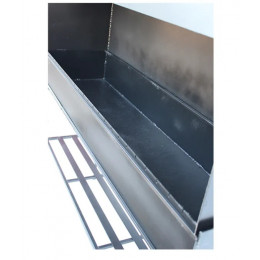 Мангал без крыши с вытяжкой Профессиональный