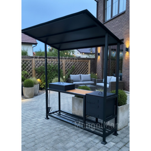 Мангал с крышей Универсальный