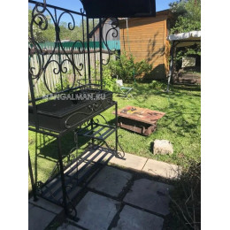 Мангал с крышей Барокко