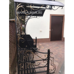 Мангал с крышей Фаворит