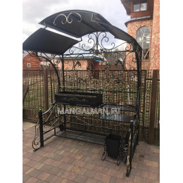 Мангал с крышей Фаворит