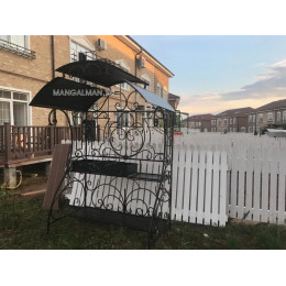 Мангал с крышей Фазенда