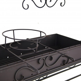 Мангал с крышей Идеал