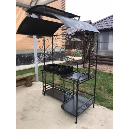 Мангал с крышей Лидер