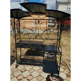 Мангал с крышей Лидер PRO