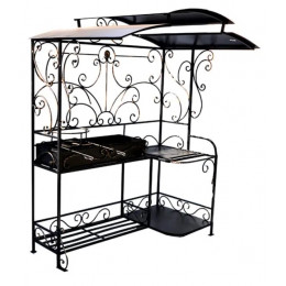 Мангал с крышей Лидер PRO