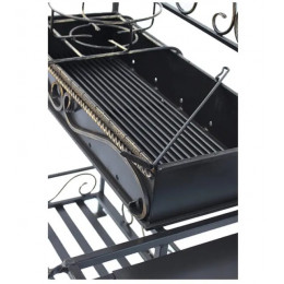 Мангал с крышей Лидер PRO