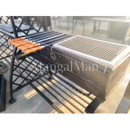 Мангал с крышей От Шефа