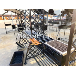 Мангал с крышей От Шефа