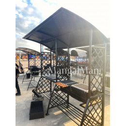 Мангал с крышей От Шефа