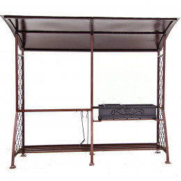 Мангал с крышей От Шефа