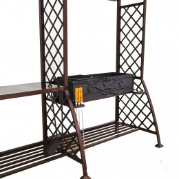 Мангал с крышей От Шефа