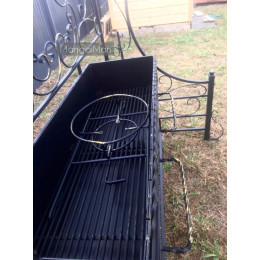 Мангал с крышей Подмосковье Премиум