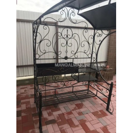 Мангал с крышей Шерз