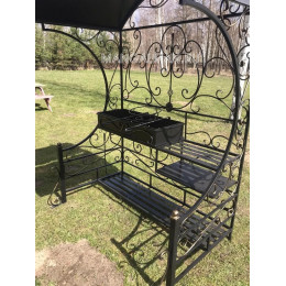 Мангал с крышей Шерз