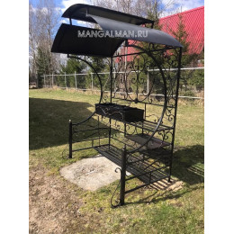 Мангал с крышей Шерз