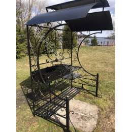 Мангал с крышей Шерз