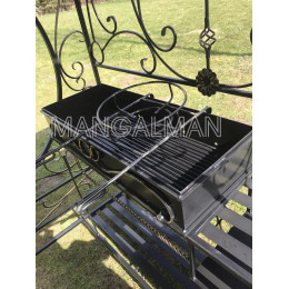 Мангал с крышей Шерз