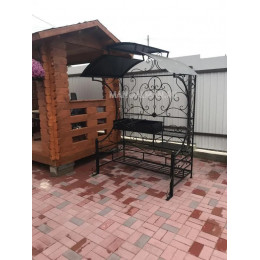 Мангал с крышей Шерз