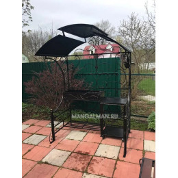 Мангал с крышей Соловей