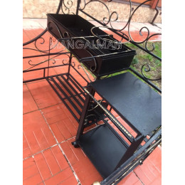 Мангал с крышей Соловей